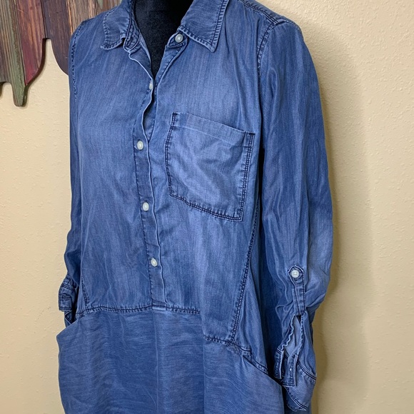 DKNY Pure Shirt Dress - Picture 2 of 10